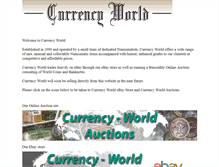 Tablet Screenshot of currency-world.com
